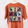 Funny Boston Terrier Quote In My Boston Terrier Era Cool Dog Men Women Women's Comfort Colors T-Shirt Back Print Yam
