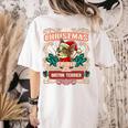 Boston Terrier My Christmas Spirit Dog Santa Claus X-Mas Women's Comfort Colors T-Shirt Back Print Ivory