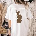 Boston Terrier Who Farted Women's Comfort Colors T-Shirt Back Print Ivory