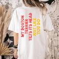 Boston Terrier Mom Dad Dog Lover Owner Women Men Women's Comfort Colors T-Shirt Back Print Ivory