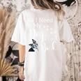 Boston Terrier Reading Books Love My Dog Men Women Kids T-Shirt Women's Comfort Colors T-Shirt Back Print Ivory