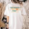 Sedona Women's Comfort Colors T-Shirt Back Print Ivory