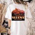 Sedona s Sedona Arizona Shirts T-Shirt Women's Comfort Colors T-Shirt Back Print Ivory