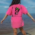 Cool Saint Patrick's Boston Terrier T Shirt For Dogs Lovers Women's Comfort Colors T-Shirt Back Print Crunchberry