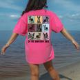 Funny Boston Terrier Quote In My Boston Terrier Era Cool Dog Men Women Women's Comfort Colors T-Shirt Back Print Crunchberry