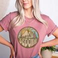Sedona Arizona Nature Mountains Hiking Outdoors Women's Heather T-Shirt Heather Mauve