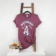 Boston Terrier Boy Cute Cartoon Dog Owner Pet Boston Terrier Women's Heather T-Shirt Heather Maroon