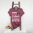 Boston Terrier Dog Bostie Halloween Costume Dog For Kids Women's Heather T-Shirt Heather Maroon