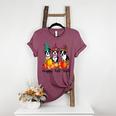 Boston Terrier Dog Lover Fall Ya'Ll Halloween Costume Men Women Women's Heather T-Shirt Heather Maroon
