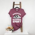 Boston Terrier Dog Official Sleeping Shirt Men Women Kids Women's Heather T-Shirt Heather Maroon