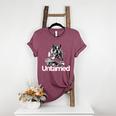 Boston Terrier Dog Untamed For Men Women Women's Heather T-Shirt Heather Maroon