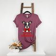 Boston Terrier Grandma Dog Lovers Puppy Bostie Owner Women's Heather T-Shirt Heather Maroon
