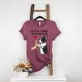 Boston Terrier Grandma Mother's Day Dog Mom Women's Heather T-Shirt Heather Maroon