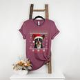 Boston Terrier Ugly Christmas Sweater Xmas For Adults Kids Women's Heather T-Shirt Heather Maroon