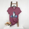 Boston Terrier Weightlifting Deadlift Men Fitness Gym Women's Heather T-Shirt Heather Maroon