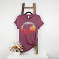 Catch Some Rays Vintage Retro Grizzly Bear Women's Heather T-Shirt Heather Maroon