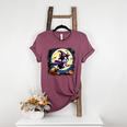 Cute Boston Terrier Halloween Costume Dog Lover Women Girls Women's Heather T-Shirt Heather Maroon