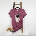 Girls I Heart Mom Love Mama Boston Terrier Dog Lover Women's Heather T-Shirt Heather Maroon