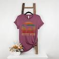 Retro Boston Terrier Mom Dog Mother Pet Bostie Mama Women's Heather T-Shirt Heather Maroon