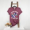 Watercolor Floral Boston Terrier Mama Dog Lover Mother's Day For Men Women Girls Kids Women's Heather T-Shirt Heather Maroon