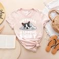 Boston Terrier Dog Official Sleeping Shirt Men Women Kids Women's Heather T-Shirt Heather Peach