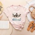 Boston Terrier Dog Official Sleepshirt Pajamas Nightgown Men Women Girls Kids Women's Heather T-Shirt Heather Peach
