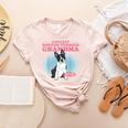 Boston Terrier Grandma Bostie Dog Owner Boston Terrier Men Women Women's Heather T-Shirt Heather Peach