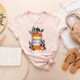 Boston Terrier Happy Pills T-Shirt Women's Heather T-Shirt Heather Peach