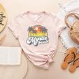 Myrtle Beach South Carolina Retro 70s Vintage Vacation Women's Heather T-Shirt Heather Peach