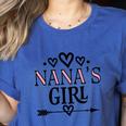 Granddaughter Nanas Girl Women's Heather T-Shirt Heather True Royal