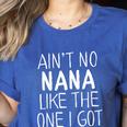 Kids Ain't No Nana Like The One I Got Women's Heather T-Shirt Heather True Royal