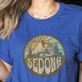 Sedona Arizona Nature Mountains Hiking Outdoors Women's Heather T-Shirt Heather True Royal