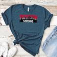 Boston Strong Logo Vintage Boston City Skyline Women's Heather T-Shirt Heather Deep Teal