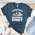 Boston Terrier Dog Official Sleeping Shirt Men Women Kids Women's Heather T-Shirt Heather Deep Teal