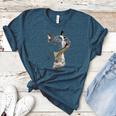 Boston Terrier Dog Graphic Pet Art Boston Terrier For Men Women Kids Women's Heather T-Shirt Heather Deep Teal