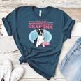 Boston Terrier Grandma Bostie Dog Owner Boston Terrier Men Women Women's Heather T-Shirt Heather Deep Teal