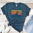 Dog Boston Terrier Mom Vintage Boston Terrier Mom Women's Heather T-Shirt Heather Deep Teal