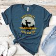 Montessori Teachers Love Brains Halloween Novelty Men Women Women&#x27;s Heather T-Shirt Heather Deep Teal