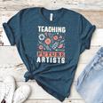 Teaching Future Artists For Art Teachers And Lovers For Men Women Girls Kids Women&#x27;s Heather T-Shirt Heather Deep Teal