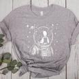 Astronaut Boston Terrier Space Galaxy Dog Lovers Women's Heather T-Shirt Athletic Heather