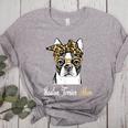 Birthday And Mother's Day -Boston Terrier Mom Women's Heather T-Shirt Athletic Heather