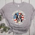 Boston Bull Terrier Men Boston Terrier Dog Dad Women's Heather T-Shirt Athletic Heather