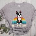 Boston Terrier Boston-Bulldog For Men Women Girls Kids Women's Heather T-Shirt Athletic Heather