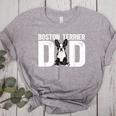 Boston Terrier Dad Of A Bostie Dad Bostie Father Women's Heather T-Shirt Athletic Heather