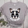 Boston Terrier Dad Father’s Day Dog Dad Men’s Women's Heather T-Shirt Athletic Heather