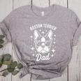 Boston Terrier Dad Boston Terrier Women's Heather T-Shirt Athletic Heather