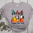 Boston Terrier Dog Lover Fall Ya'Ll Halloween Costume Men Women Women's Heather T-Shirt Athletic Heather