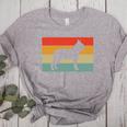Boston Terrier Dog Lover Retro Vintage Cool For Dog Owner Women's Heather T-Shirt Athletic Heather