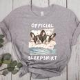 Boston Terrier Dog Official Sleepshirt Pajamas Nightgown Men Women Girls Kids Women's Heather T-Shirt Athletic Heather