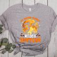 My Boston Terrier Dog Rides Shotgun Witch Halloween Men Women Women's Heather T-Shirt Athletic Heather